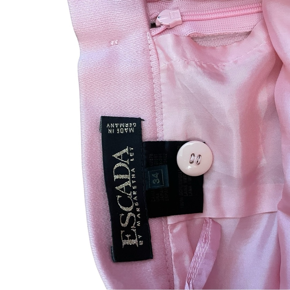 ESCADA Pleated Wool Skirt - Picture 2 of 8